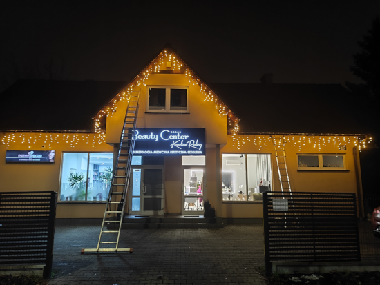 oświetlenie świąteczne LED